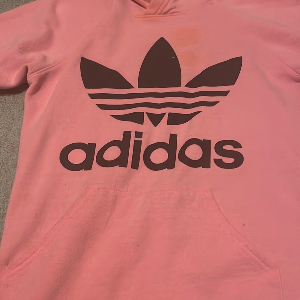 Pink adidas hoodie
